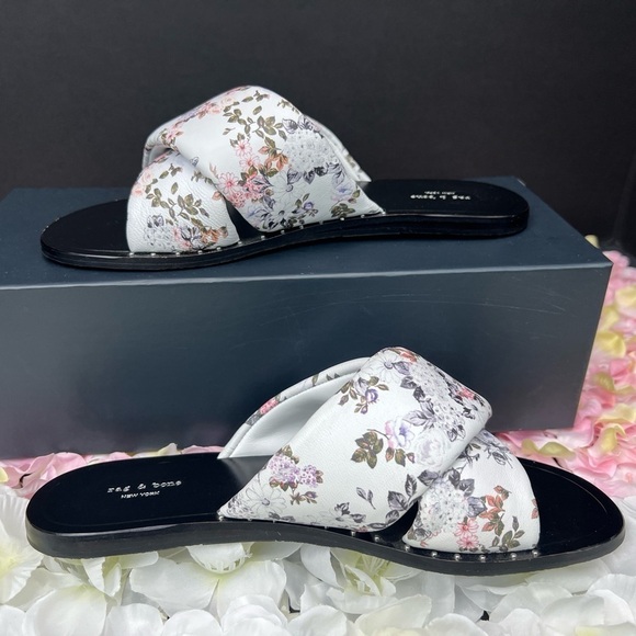 rag & bone Shoes - Rag & Bone Floral Slide Sandals size 36 US 5.5 - 6